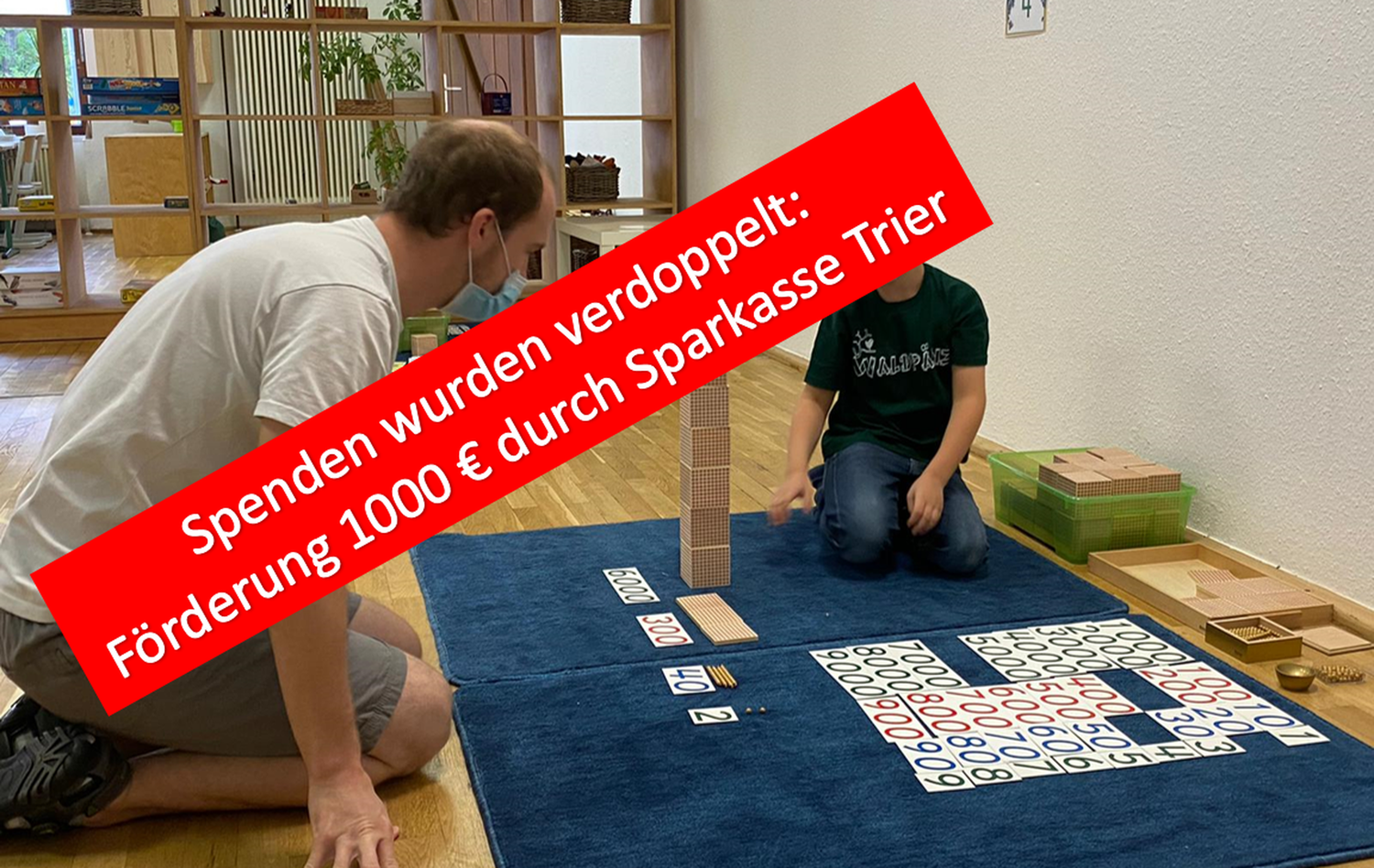 Anschaffung von Montessori-Lernmaterial - gemeinsambewirken